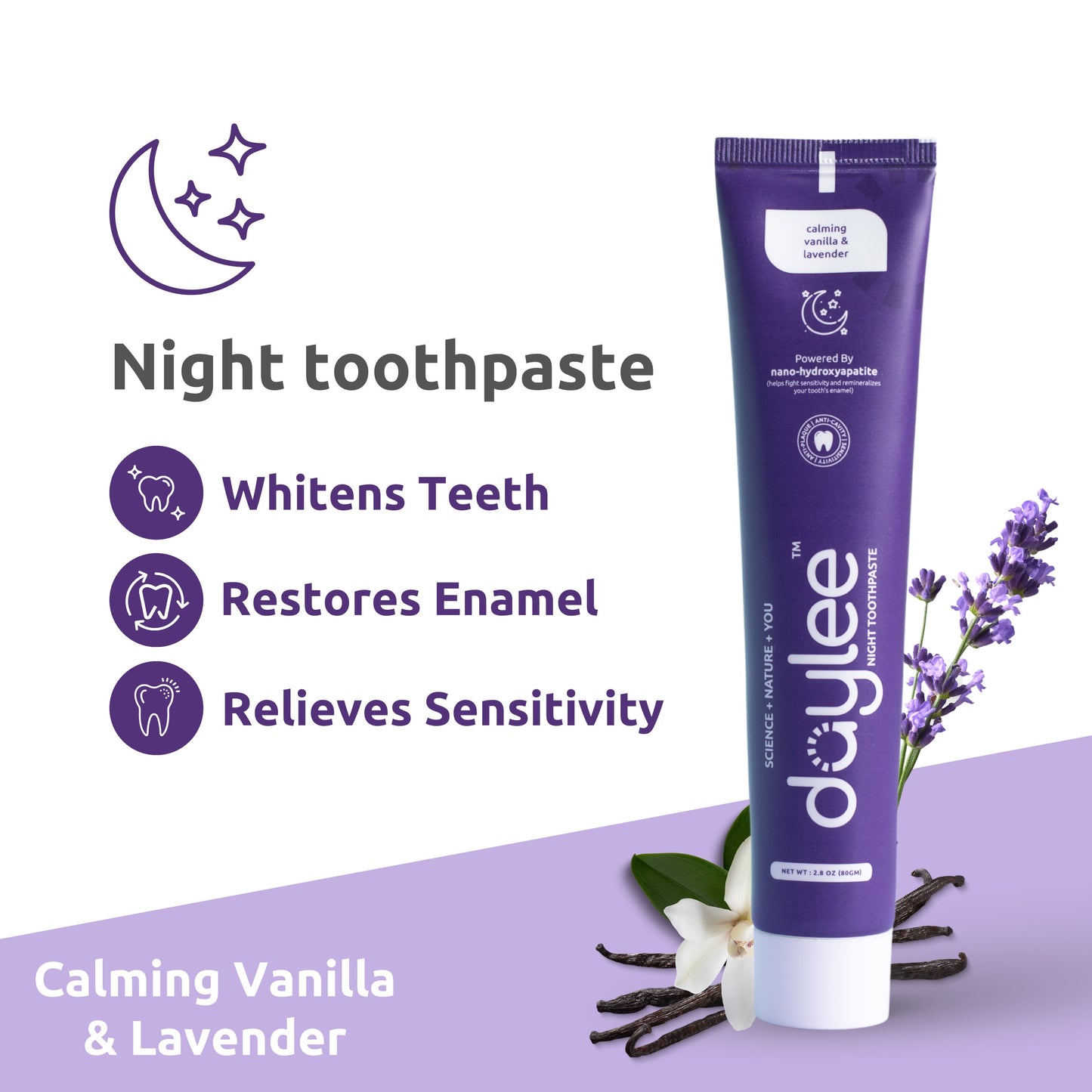 Daylee Night Toothpaste (Pack of 2)